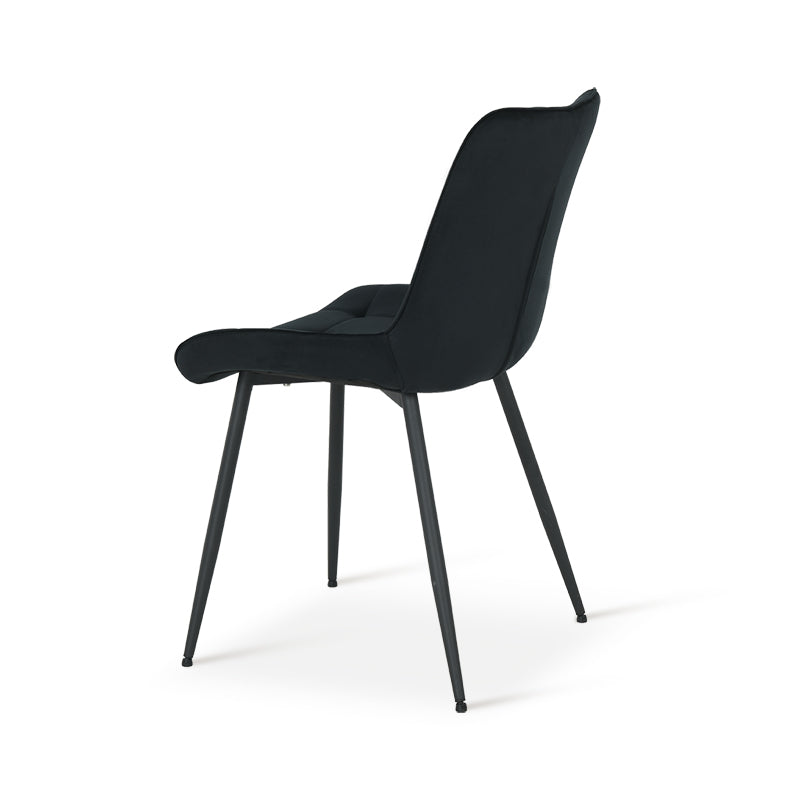 ofcasa, Orozco dining chairs, black dining chairs, black velvet, velvet dining chairs, chairs for sale, comfy chair, cheap dining chairs, black office chair, velvet chairs, black chair, ofcasafurniture, ofcasachairs, ofcasa discount, ofcasa dining chairs, ofcasa uk