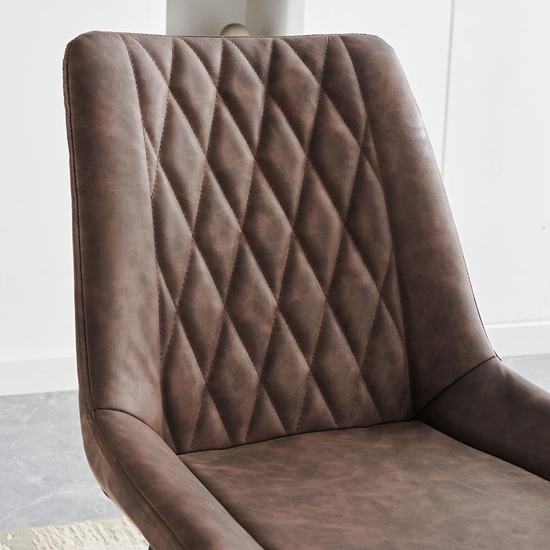 ofcasa, Jarvis Diamond dining chairs, dining chairs, dark brown dining chairs, faux leather dining chairs, chairs for sale, comfy chair, cheap dining chairs, dark brown office chair, dark brown chair, ofcasafurniture, ofcasachairs, ofcasa discount, ofcasa dining chairs, ofcasa uk