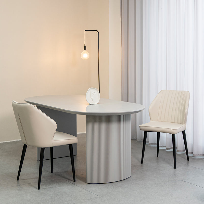 ofcasa, Aleena dining chairs, dining chairs, beige dining chairs, faux leather dining chairs, chairs for sale, comfy chair, cheap dining chairs, beige office chair, ofcasafurniture, ofcasachairs, ofcasa discount, ofcasa dining chairs, ofcasa uk. Modern budget dining chairs in family home setting