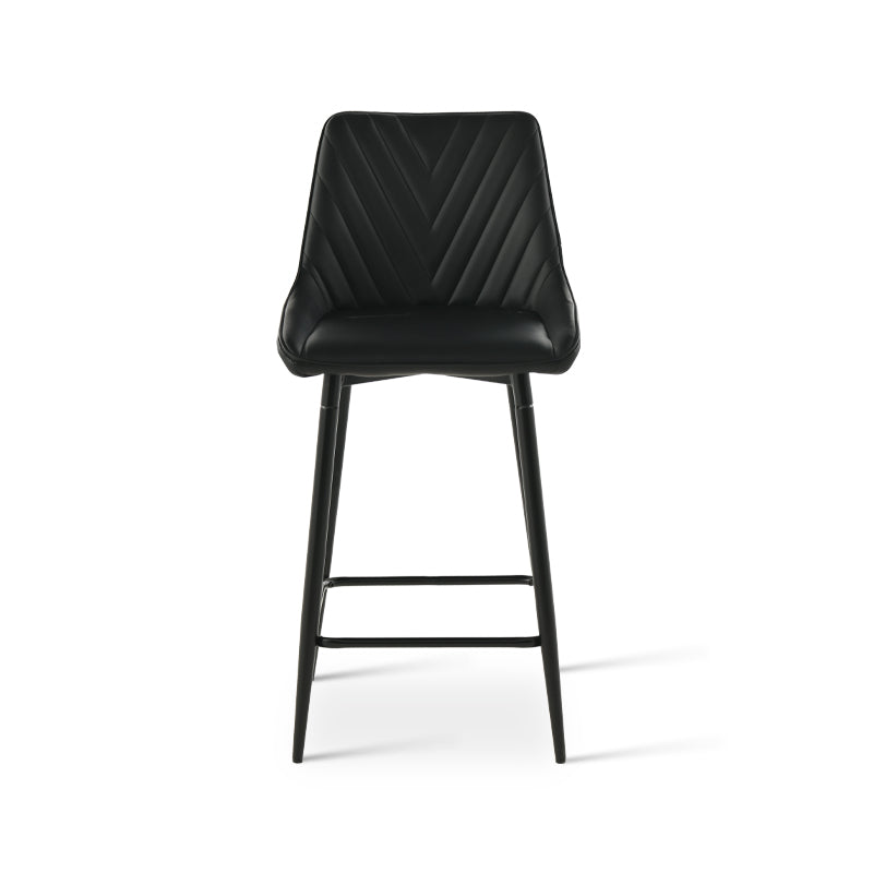 Space saving dining chair product shot | Cheap dining chairs set of 2 option dining chair isolated on black | Affordable dining chairs UK