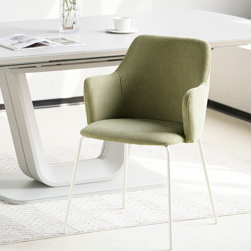 Affordable dining chairs in real UK home dining room | Budget decor
Cheap dining chairs styled with wooden table in small flat
Space saving dining chairs tucked under kitchen island | Value furniture
Modern budget dining chairs in family home setting
Green effect cheap dining chairs in bright kitchen diner