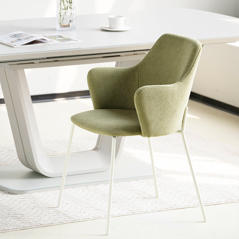 Affordable dining chairs in real UK home dining room | Budget decor
Cheap dining chairs styled with wooden table in small flat
Space saving dining chairs tucked under kitchen island | Value furniture
Modern budget dining chairs in family home setting
Green effect cheap dining chairs in bright kitchen diner