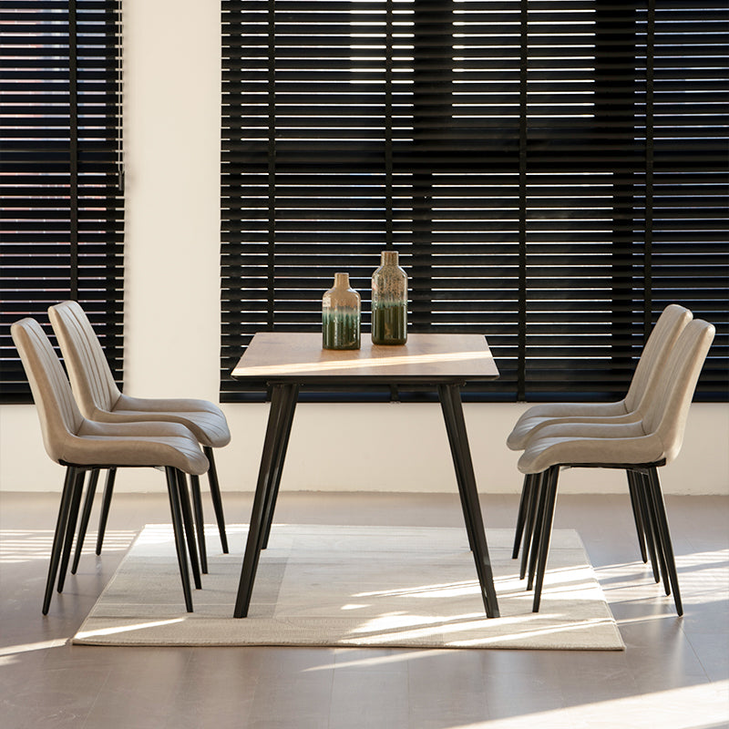 Jarvis UDC8124 Velvet Dining Chair – Plush Diamond-Tufted Back & Sturdy Metal Legs Soft Velvet Fabric & Diamond Stitching Detail – Jarvis UDC8124 Chair for a Luxurious Look