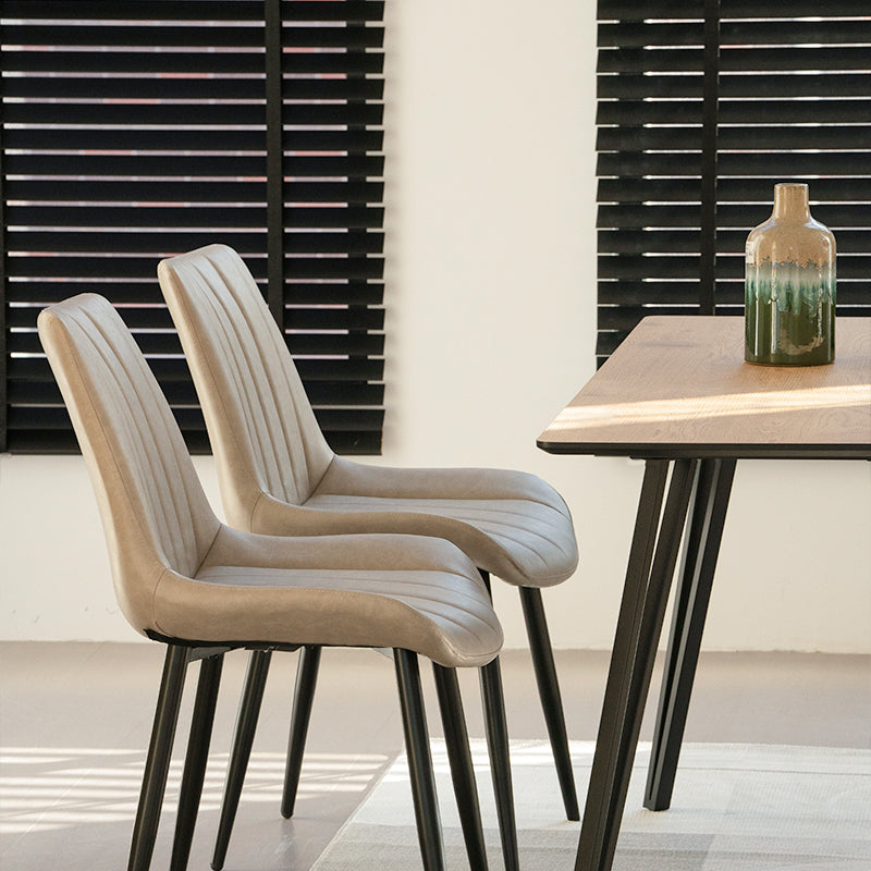 Jarvis UDC8124 Velvet Dining Chair – Plush Diamond-Tufted Back & Sturdy Metal Legs Soft Velvet Fabric & Diamond Stitching Detail – Jarvis UDC8124 Chair for a Luxurious Look