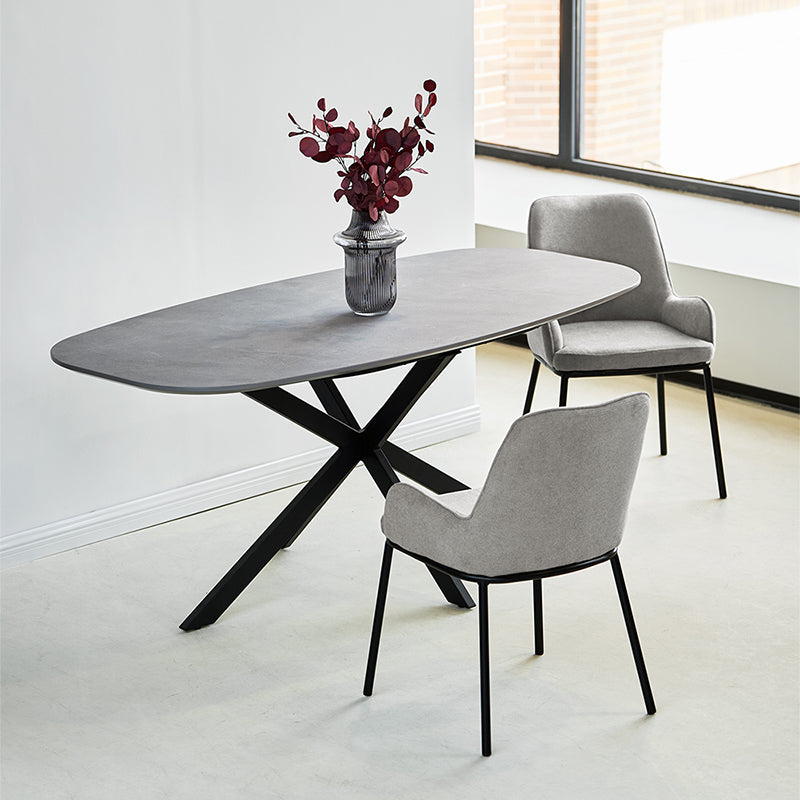 Discover OFCASA Felisa Linen Dining Chairs (set of 2): breathable linen fabric, ergonomic support, sturdy metal legs, non-scratch pads and easy assembly—ideal for modern UK dining.