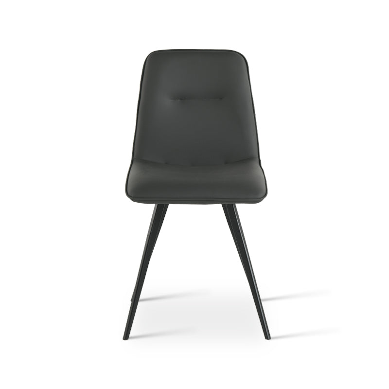 Discover OFCASA Jamileh PU Leather Dining Chairs. Soft faux leather, padded support, and sturdy metal legs—stylish, comfy seating for modern UK dining spaces.