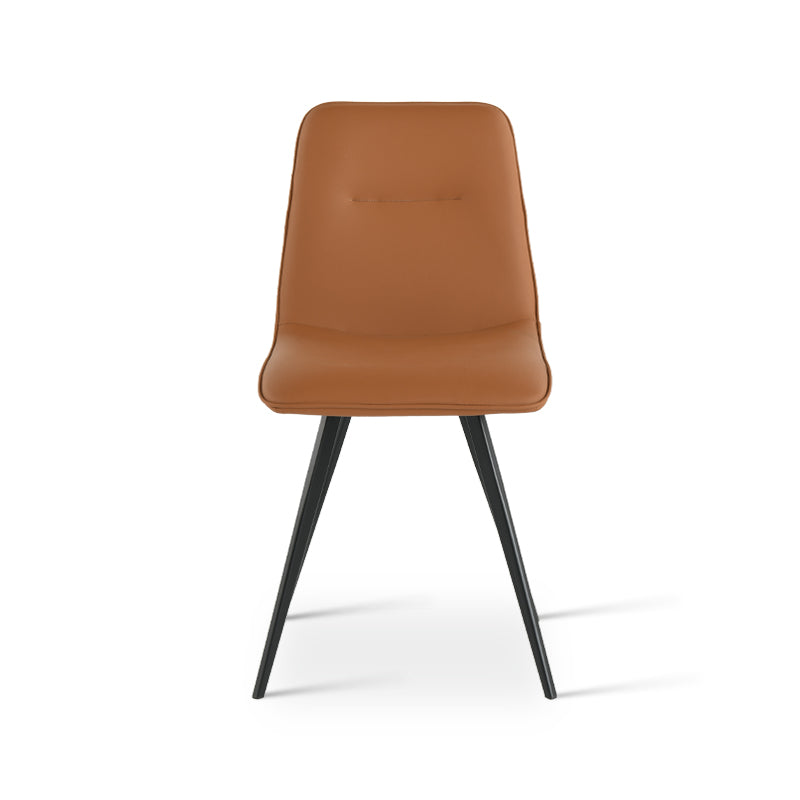 Discover OFCASA Jamileh PU Leather Dining Chairs. Soft faux leather, padded support, and sturdy metal legs—stylish, comfy seating for modern UK dining spaces.