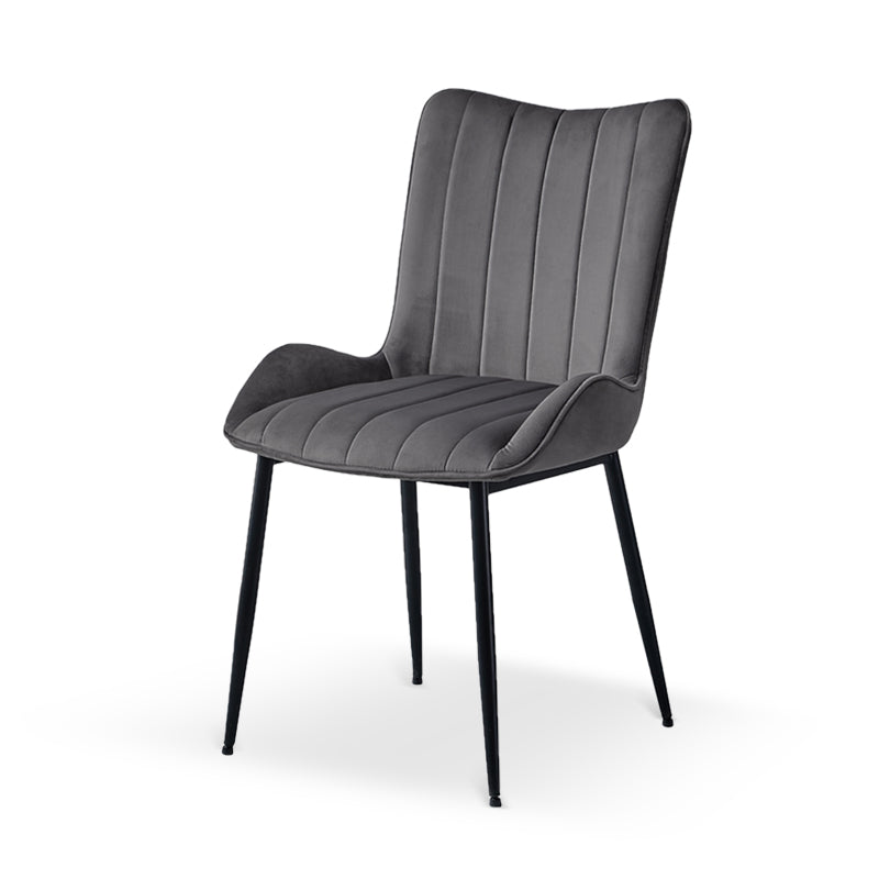 ofcasa, Edith dining chairs, dark grey dining chairs, dark grey velvet, velvet dining chairs, chairs for sale, comfy chair, cheap dining chairs, dark grey office chair, velvet chairs, dark grey chair, ofcasafurniture, ofcasachairs, ofcasa discount, ofcasa dining chairs, ofcasa uk