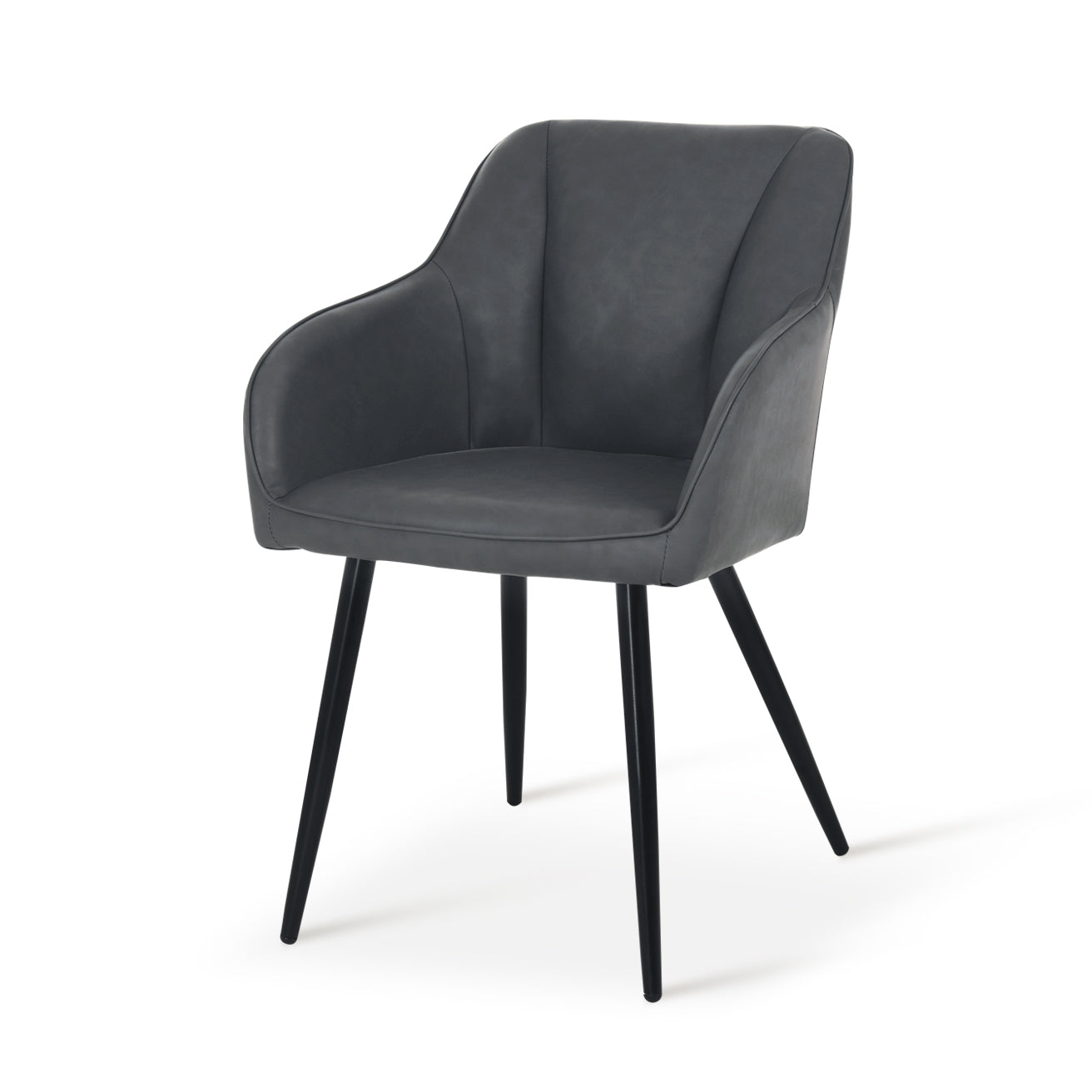 ofcasa, Sienna dining chairs, dark grey dining chairs, faux leather dining chairs, chairs for sale, comfy chair, cheap dining chairs, dark grey office chair, dark grey dining room chairs, armchair, dark grey armchair, ofcasafurniture, ofcasachairs, ofcasa discount, ofcasa dining chairs, ofcasa uk