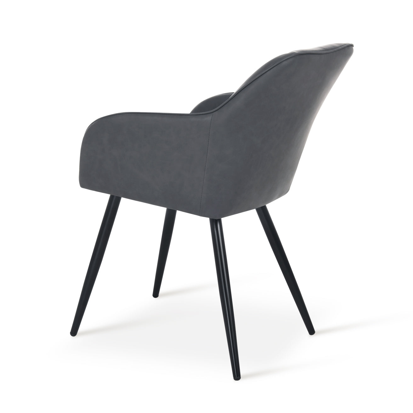 ofcasa, Sienna dining chairs, dark grey dining chairs, faux leather dining chairs, chairs for sale, comfy chair, cheap dining chairs, dark grey office chair, dark grey dining room chairs, armchair, dark grey armchair, ofcasafurniture, ofcasachairs, ofcasa discount, ofcasa dining chairs, ofcasa uk