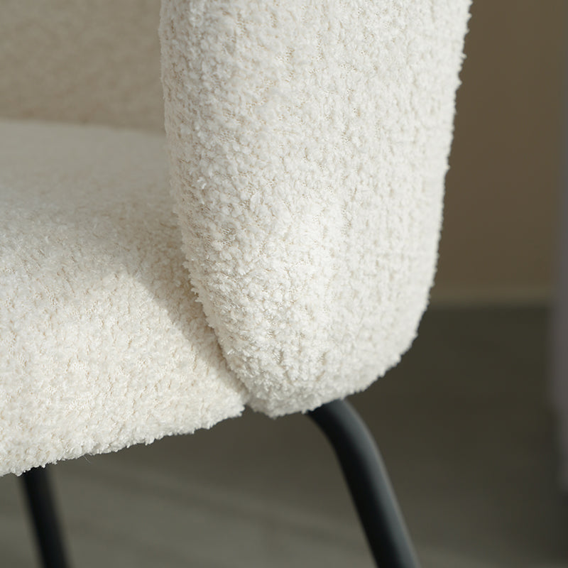 Premium Fabric Upholstery & Padded Seat - Yasin UDC23016 Dining Chair for Comfortable Meals