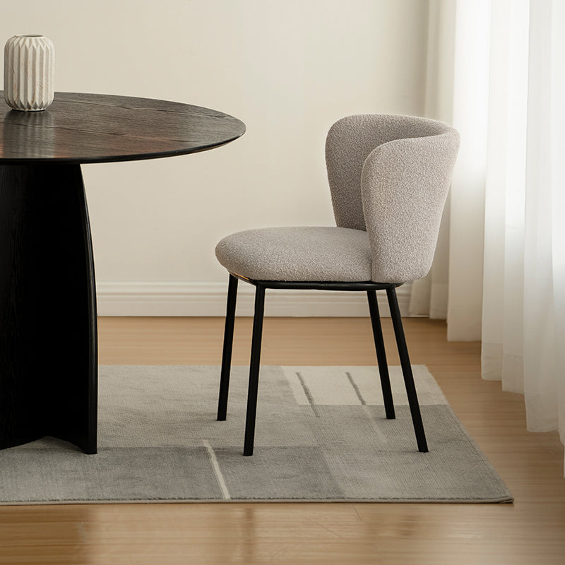 Gemma Round Dining Table & 4 Karin Dining Chairs