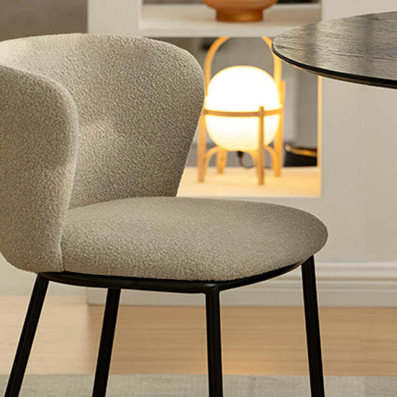 Gemma Round Dining Table & 4 Karin Dining Chairs