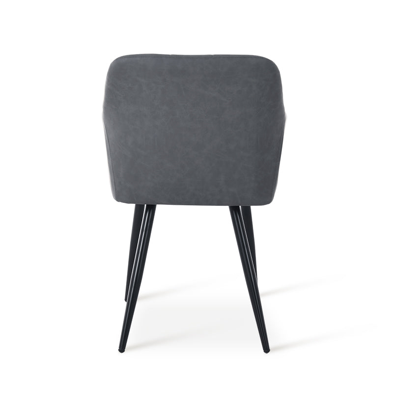 ofcasa, Frazer dining chairs, dark grey dining chairs, faux leather dining chairs, chairs for sale, comfy chair, cheap dining chairs, dark grey office chair, dark grey dining room chairs, armchair, dark grey armchair, ofcasafurniture, ofcasachairs, ofcasa discount, ofcasa dining chairs, ofcasa uk