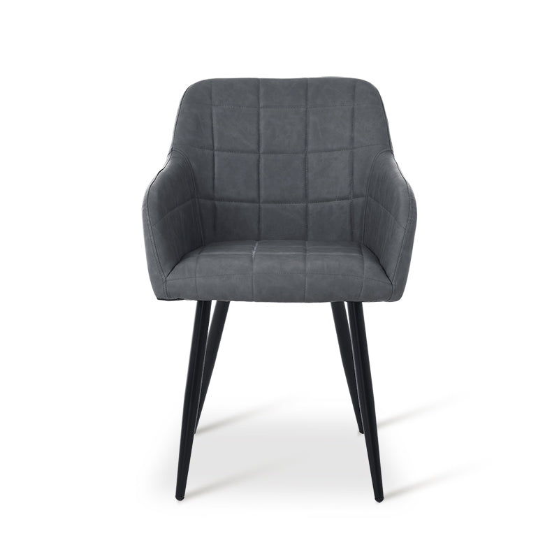 ofcasa, Frazer dining chairs, dark grey dining chairs, faux leather dining chairs, chairs for sale, comfy chair, cheap dining chairs, dark grey office chair, dark grey dining room chairs, armchair, dark grey armchair, ofcasafurniture, ofcasachairs, ofcasa discount, ofcasa dining chairs, ofcasa uk