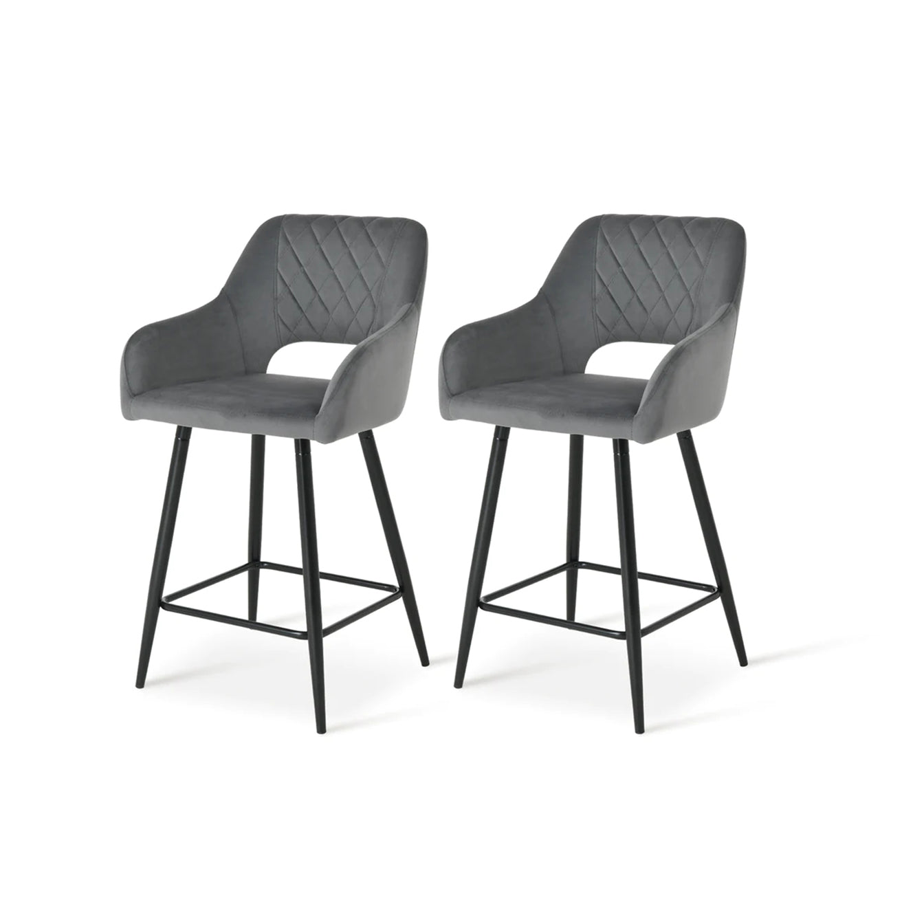 ofcasa, Stein bar stools, barstools, breakfast bar stools, grey bar stools, grey velvet, chairs for sale, comfy chair, grey chair, breakfast bar chairs, kitchen island chairs, grey velvet chair, velvet chairs, ofcasafurniture, ofcasachairs, ofcasa discount, ofcasa uk