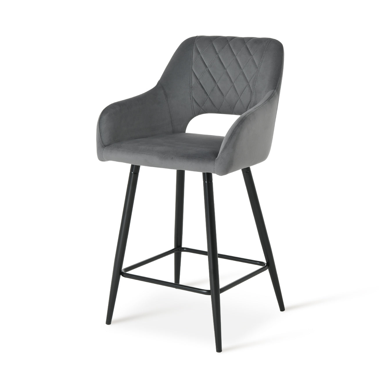 ofcasa, Stein bar stools, barstools, breakfast bar stools, grey bar stools, grey velvet, chairs for sale, comfy chair, grey chair, breakfast bar chairs, kitchen island chairs, grey velvet chair, velvet chairs, ofcasafurniture, ofcasachairs, ofcasa discount, ofcasa uk