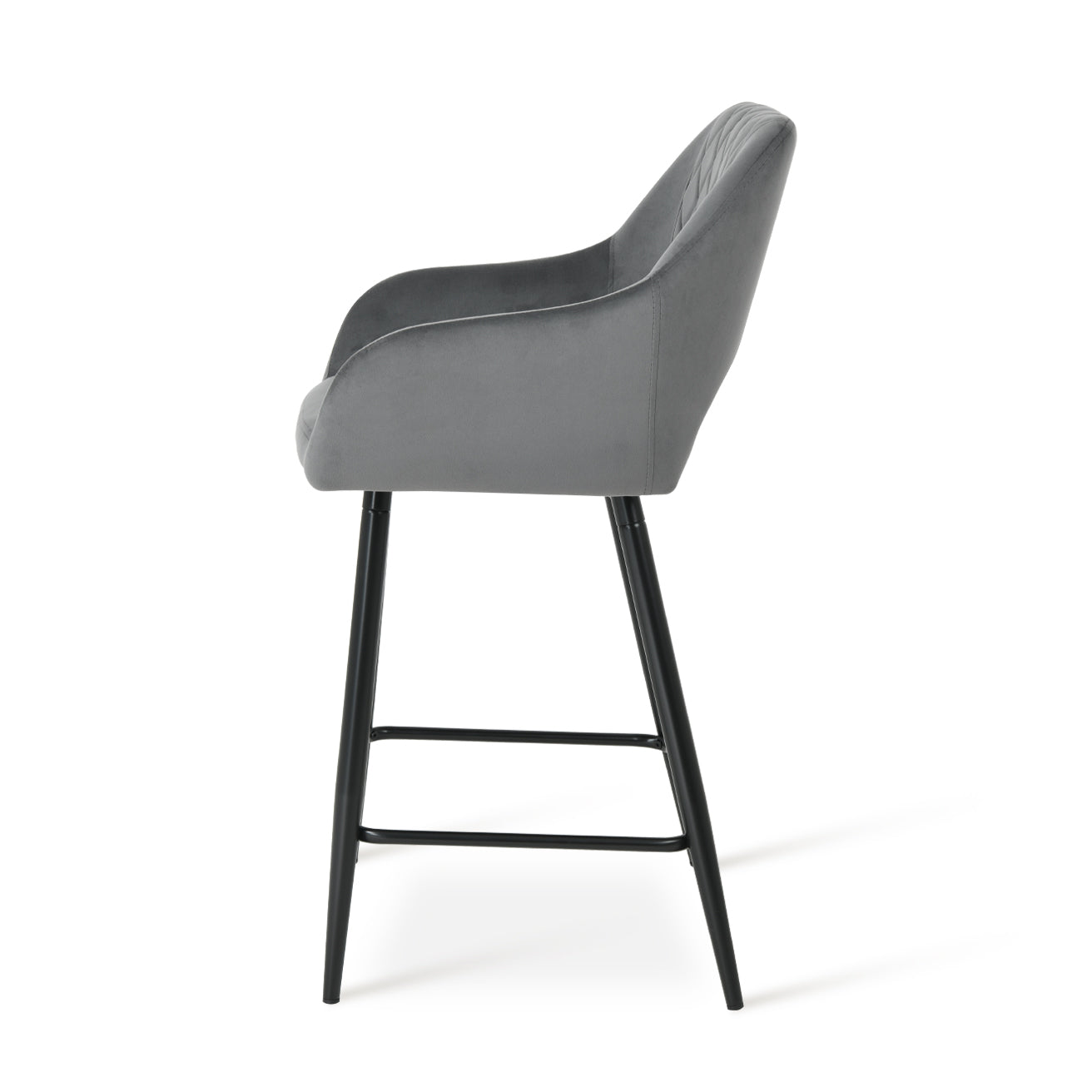 ofcasa, Stein bar stools, barstools, breakfast bar stools, grey bar stools, grey velvet, chairs for sale, comfy chair, grey chair, breakfast bar chairs, kitchen island chairs, grey velvet chair, velvet chairs, ofcasafurniture, ofcasachairs, ofcasa discount, ofcasa uk