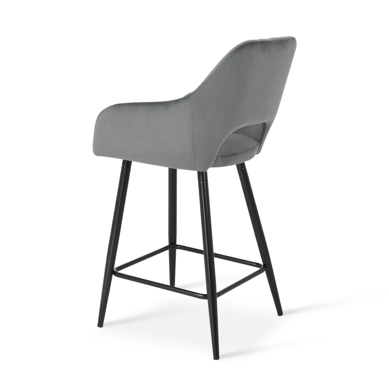 ofcasa, Stein bar stools, barstools, breakfast bar stools, grey bar stools, grey velvet, chairs for sale, comfy chair, grey chair, breakfast bar chairs, kitchen island chairs, grey velvet chair, velvet chairs, ofcasafurniture, ofcasachairs, ofcasa discount, ofcasa uk