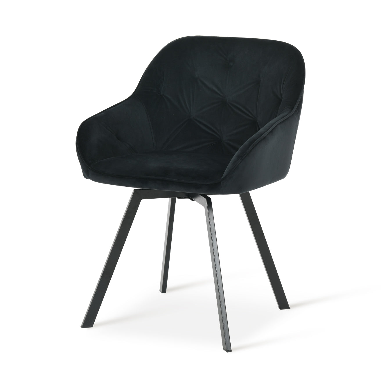 ofcasa, Keaton swivel dining chairs, swivel armchairs,black dining chairs, black velvet, velvet dining chairs, velvet chairs, black chair, black velvet chair, black velvet dining chairs, chairs for sale, comfy chair, cheap dining chairs, black office chair, black dining room chairs, armchair, black armchair, ofcasafurniture, ofcasachairs, ofcasa discount, ofcasa dining chairs, ofcasa uk