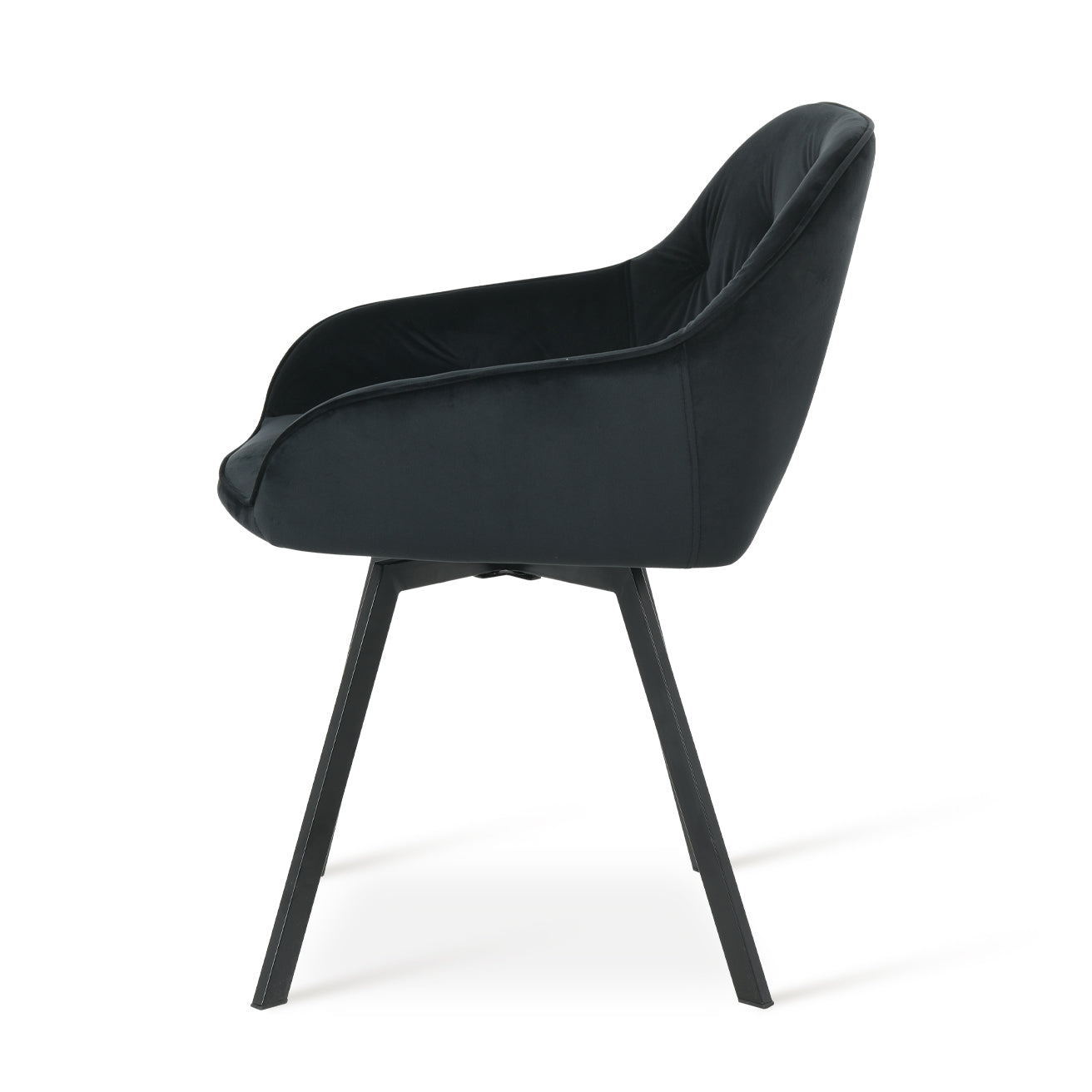 ofcasa, Keaton swivel dining chairs, swivel armchairs,black dining chairs, black velvet, velvet dining chairs, velvet chairs, black chair, black velvet chair, black velvet dining chairs, chairs for sale, comfy chair, cheap dining chairs, black office chair, black dining room chairs, armchair, black armchair, ofcasafurniture, ofcasachairs, ofcasa discount, ofcasa dining chairs, ofcasa uk