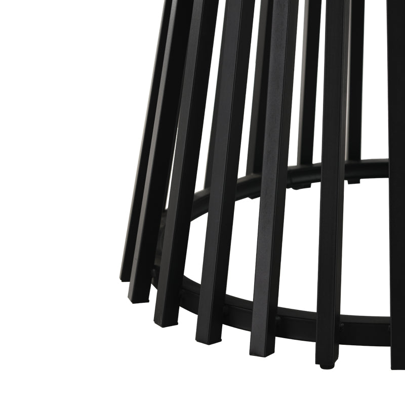 Veronica Round Dining Table & 4 Sienna Garden Dining Chairs