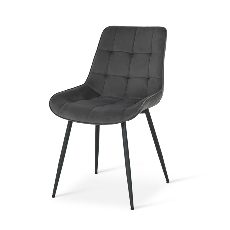 ofcasa, Orozco dining chairs, dark grey dining chairs, dark grey velvet, velvet dining chairs, chairs for sale, comfy chair, cheap dining chairs, dark grey office chair, velvet chairs, dark grey chair, ofcasafurniture, ofcasachairs, ofcasa discount, ofcasa dining chairs, ofcasa uk