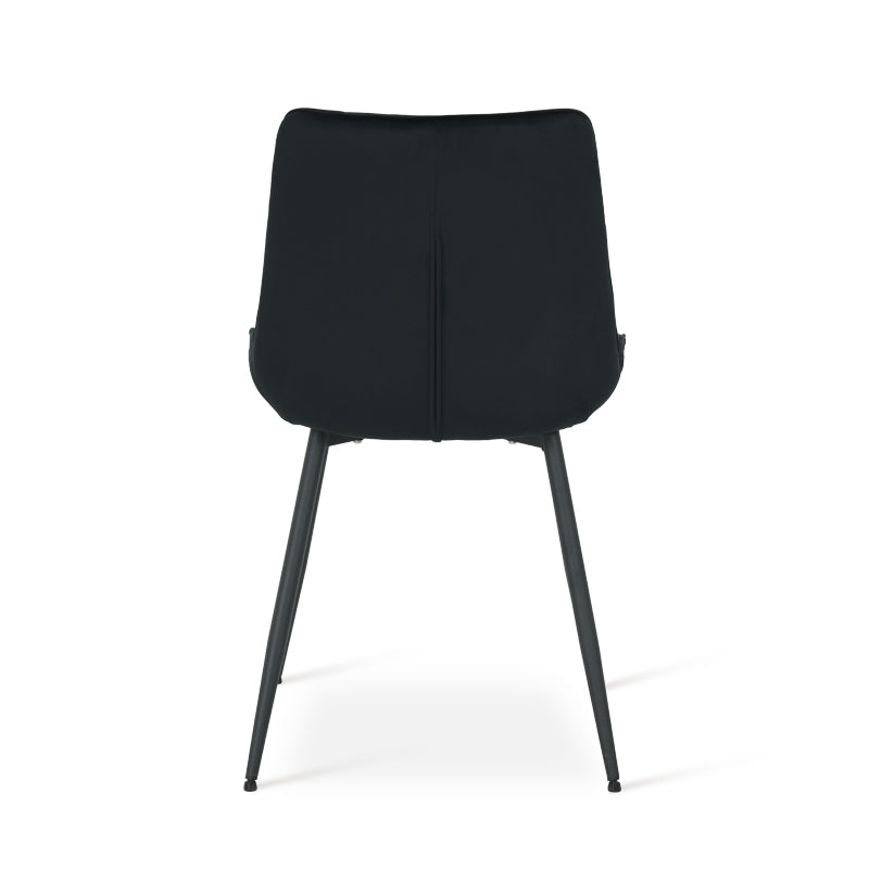 ofcasa, Orozco dining chairs, black dining chairs, black velvet, velvet dining chairs, chairs for sale, comfy chair, cheap dining chairs, black office chair, velvet chairs, black chair, ofcasafurniture, ofcasachairs, ofcasa discount, ofcasa dining chairs, ofcasa uk