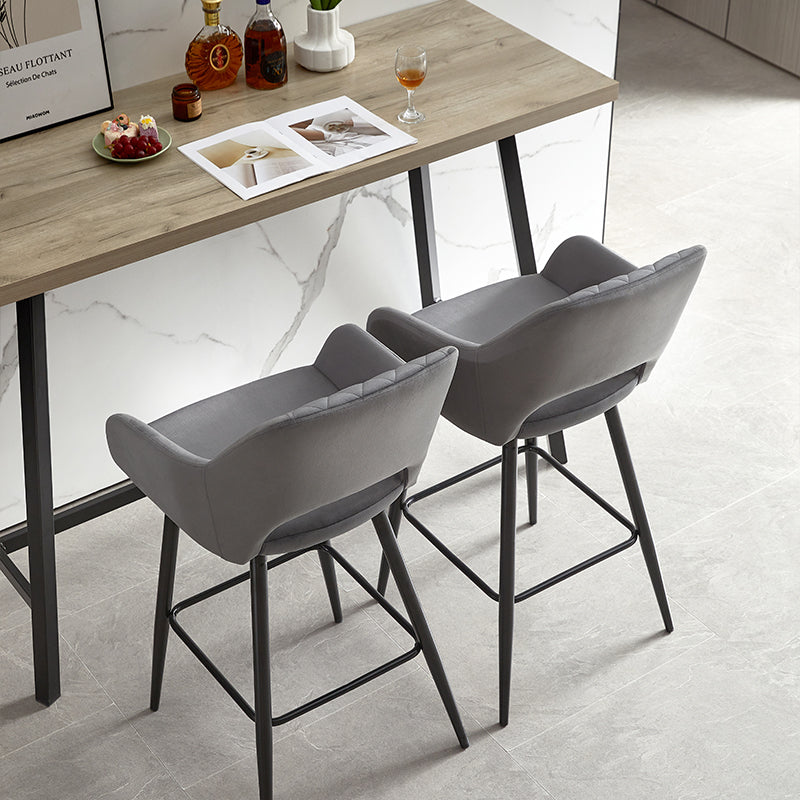 ofcasa, Stein bar stools, barstools, breakfast bar stools, grey bar stools, grey velvet, chairs for sale, comfy chair, grey chair, breakfast bar chairs, kitchen island chairs, grey velvet chair, velvet chairs, ofcasafurniture, ofcasachairs, ofcasa discount, ofcasa uk
