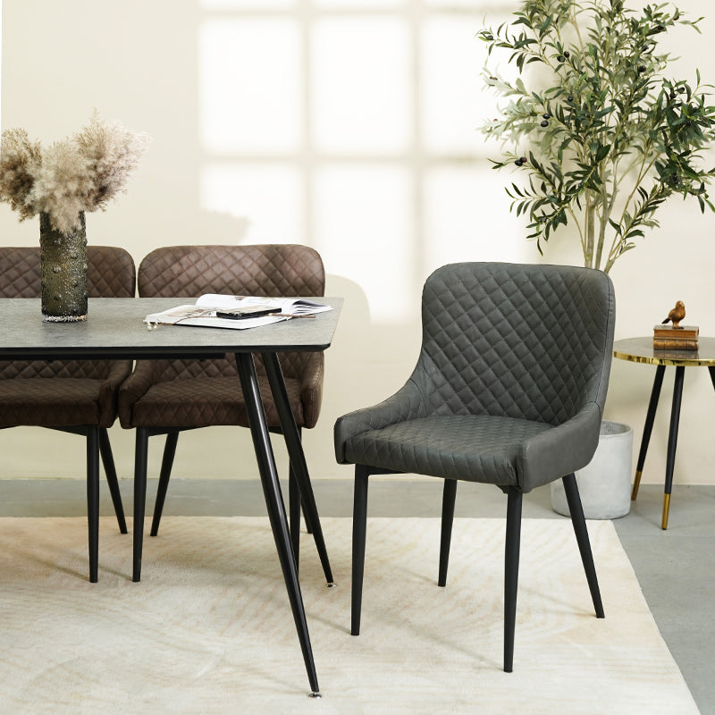 ofcasa, Kyle dining chairs, grey dining chairs, faux leather dining chairs, faux leather dining chair, chairs for sale, comfy chair, cheap dining chairs, grey office chair, grey dining room chairs, grey chair, ofcasafurniture, ofcasachairs, ofcasa discount, ofcasa dining chairs, ofcasa uk