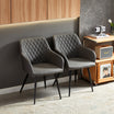 ofcasa, Frazer Diamond dining chairs, grey dining chairs, faux leather dining chairs, chairs for sale, comfy chair, cheap dining chairs, grey office chair, grey dining room chairs, armchair, grey armchair, ofcasafurniture, ofcasachairs, ofcasa discount, ofcasa dining chairs, ofcasa uk