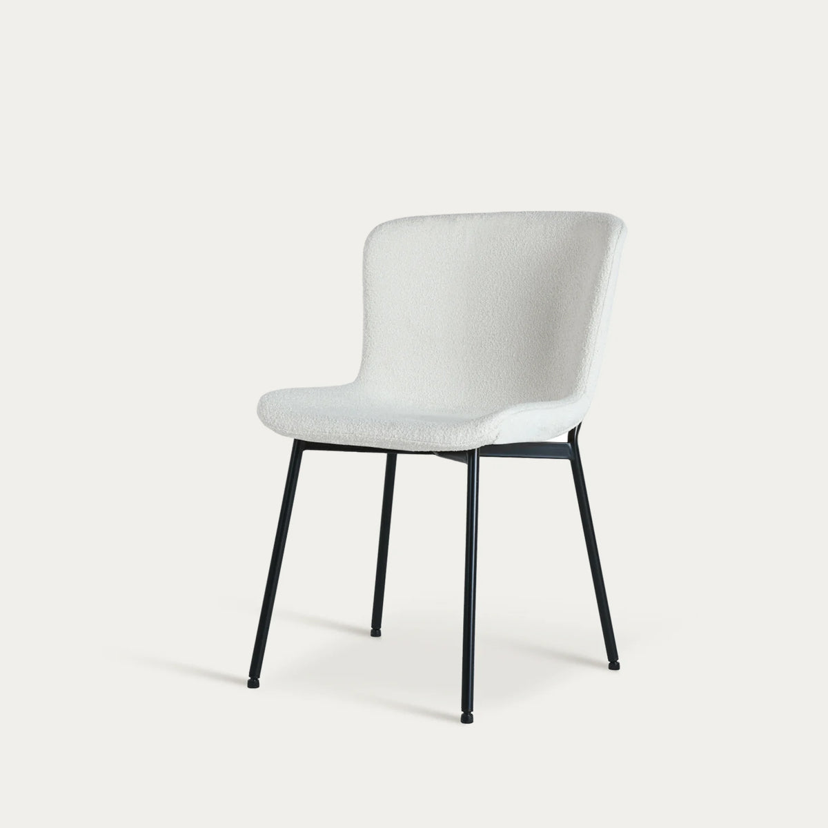 Leila Dining Chairs [Set of 2] [Boucle Fabric]