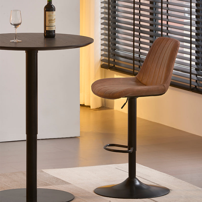 Jarvis AH Bar Stools [Set of 2] [Pu Leather] [62cm-82cm]