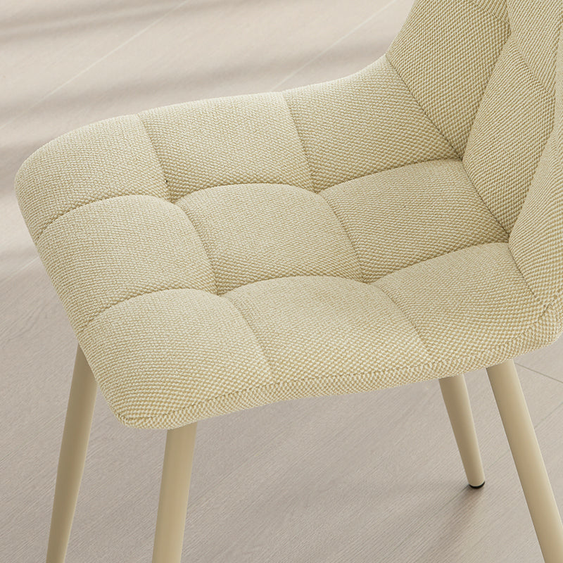 Aoife Dining Chairs [Set of 2] [Linen Fabric] [Light-colored Legs]