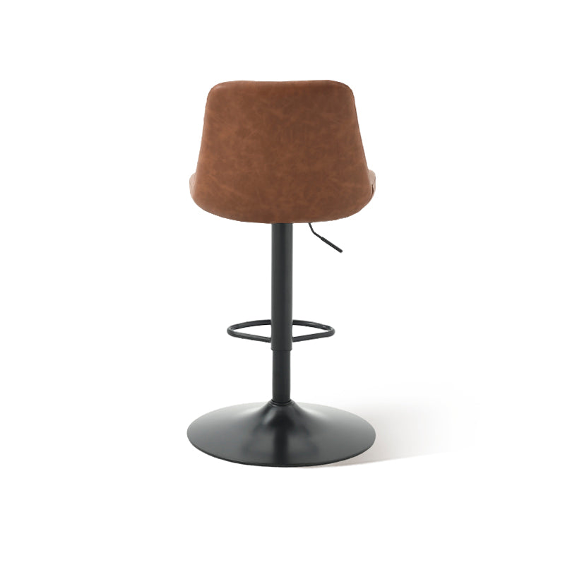 Jarvis AH Bar Stools [Set of 2] [Pu Leather] [62cm-82cm]