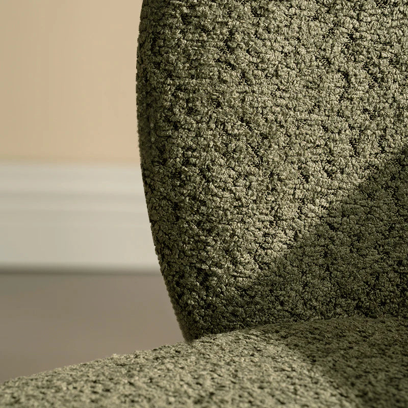 Yasin Dining Chairs [Set of 2] [Boucle Fabric]