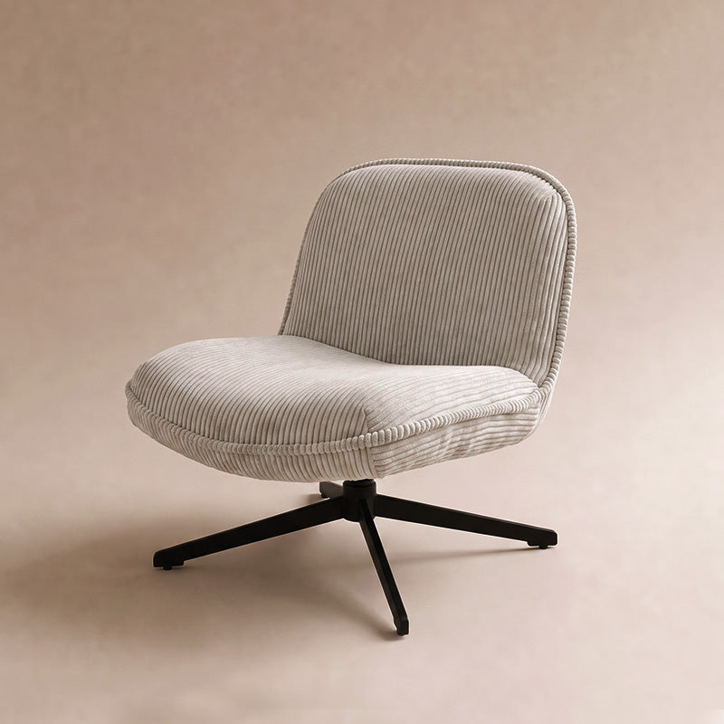 Leora Swivel Lounge Chair [Velvet]