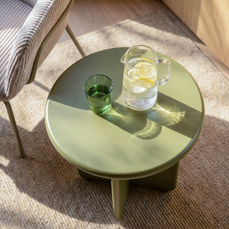 Chelsea Round Side Table [Green] [50 cm]