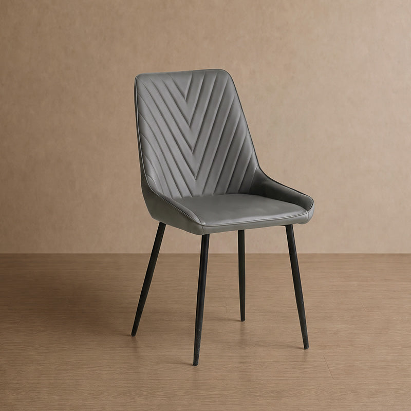 Zack V Dining Chairs [Set of 2] [Pu Leather]