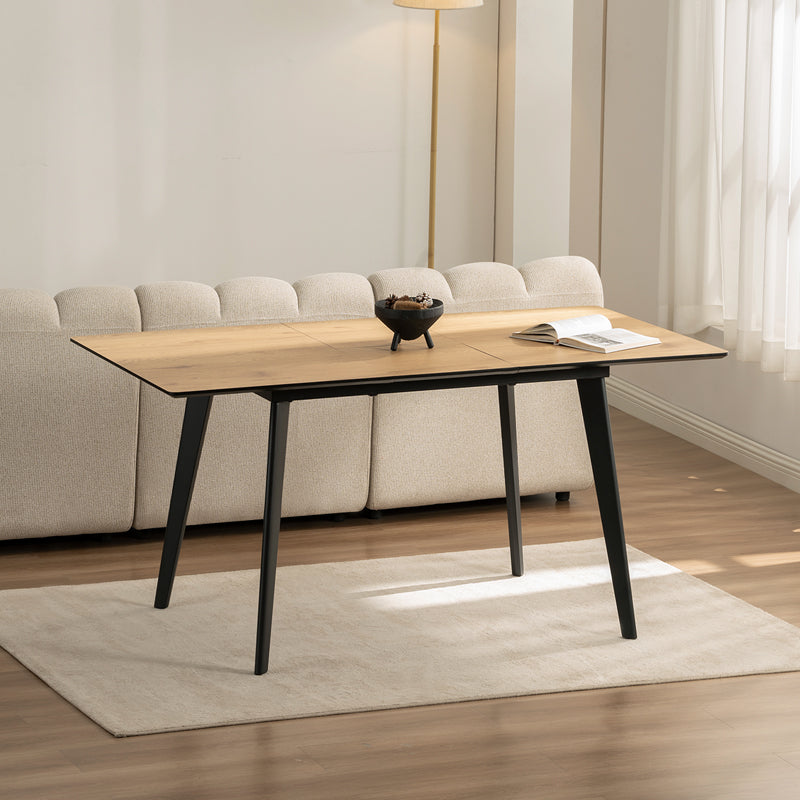 Valdez X Rectangular Dining Table [Extendable] [140cm-180cm]
