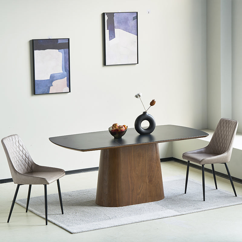 Affordable dining chairs in real UK home dining room | Budget decor
Cheap dining chairs styled with wooden table in small flat
Space saving dining chairs tucked under kitchen island | Value furniture
Modern budget dining chairs in family home setting