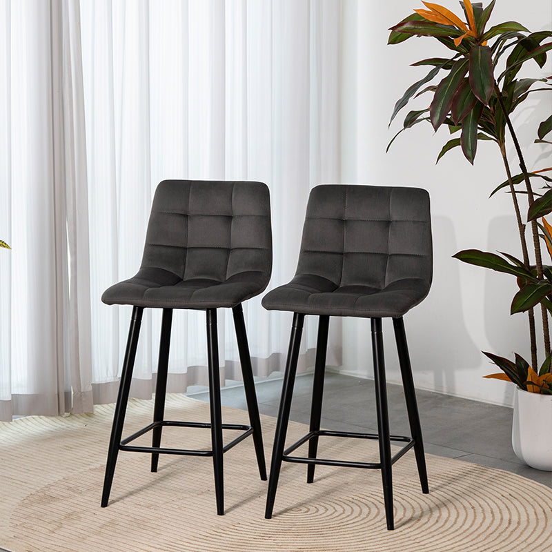 ofcasa, Aoife bar stools, barstools, breakfast bar stools, dark grey bar stools, dark grey velvet, chairs for sale, comfy chair, dark grey chair, breakfast bar chairs, kitchen island chairs, dark grey velvet chair, velvet chairs, ofcasafurniture, ofcasachairs, ofcasa discount, ofcasa uk