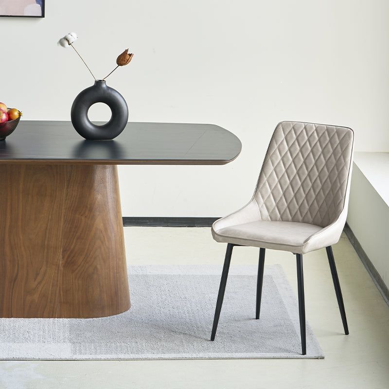 Cheap modern dining chair white background | Budget velvet seating
Sand dining chair isolated on white | Affordable dining chairs UK
Faux leather dining chair front angle | Value dining chairs under £129.99