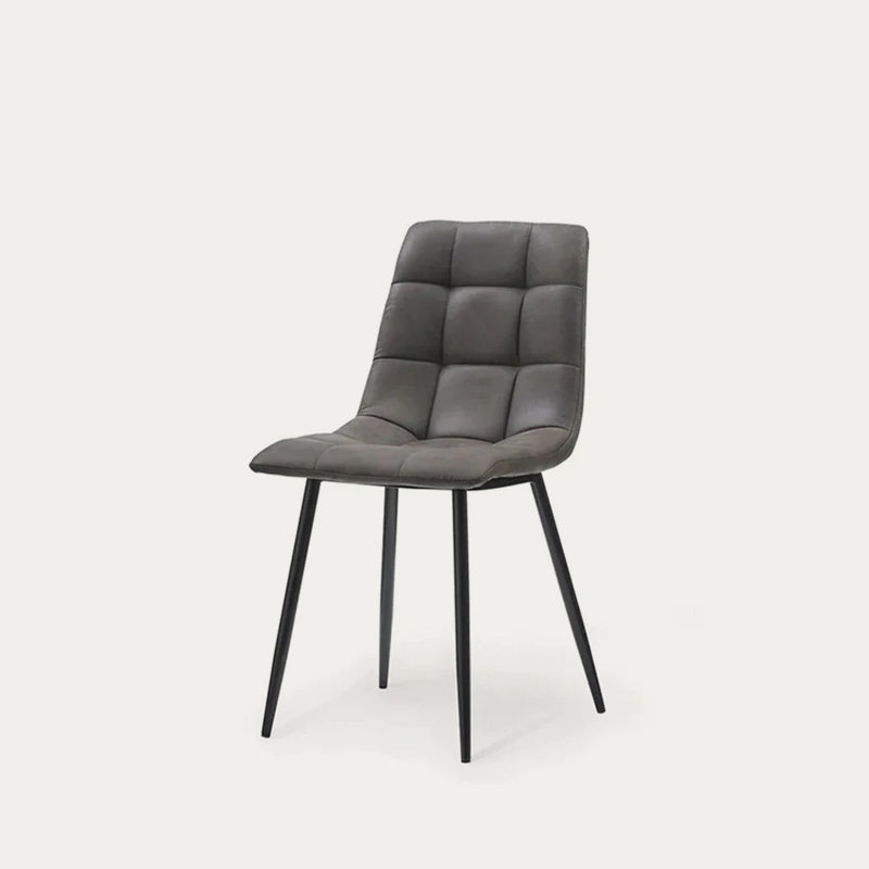 Aoife Dining Chairs [Set of 2] [Faux Suede]