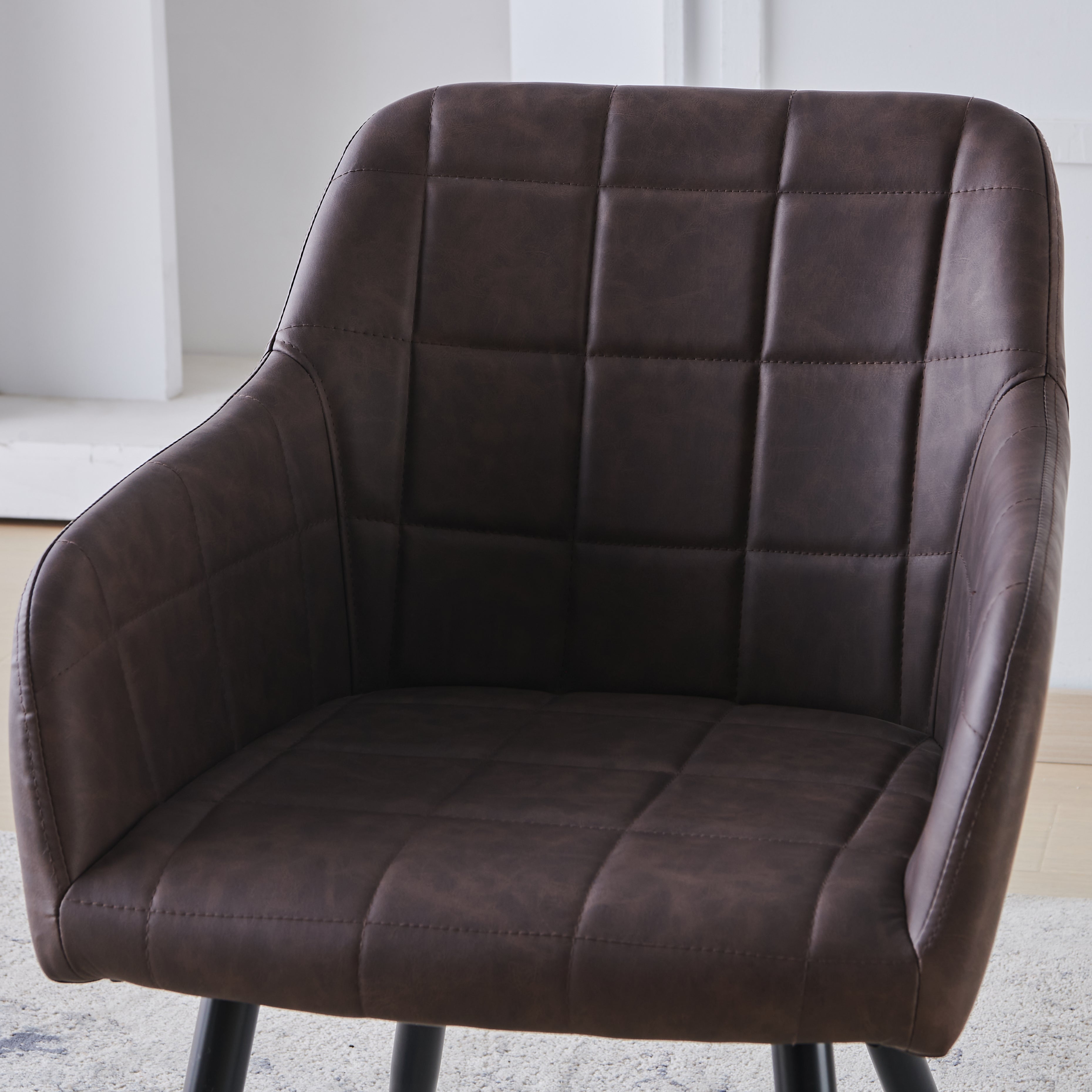 ofcasa, Frazer dining chairs, dark brown dining chairs, faux leather dining chairs, chairs for sale, comfy chair, cheap dining chairs, dark brown office chair, dark brown dining room chairs, armchair, dark brown armchair, ofcasafurniture, ofcasachairs, ofcasa discount, ofcasa dining chairs, ofcasa uk