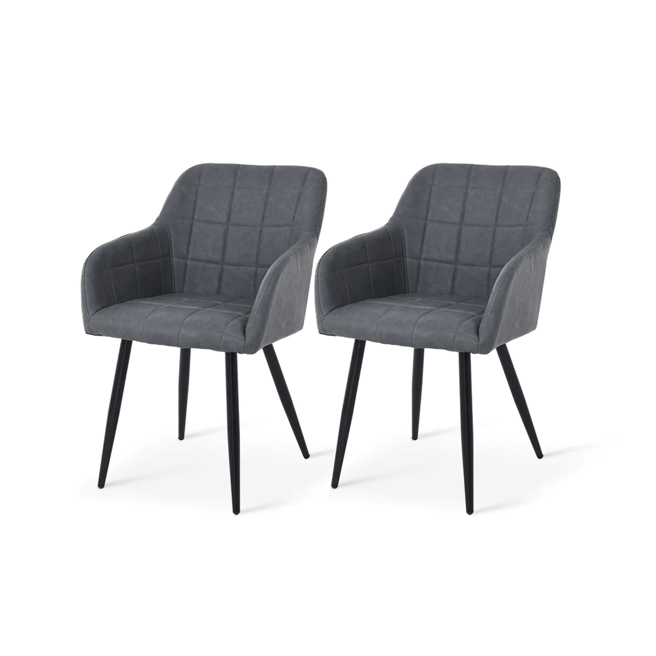 ofcasa, Frazer dining chairs, dark grey dining chairs, faux leather dining chairs, chairs for sale, comfy chair, cheap dining chairs, dark grey office chair, dark grey dining room chairs, armchair, dark grey armchair, ofcasafurniture, ofcasachairs, ofcasa discount, ofcasa dining chairs, ofcasa uk