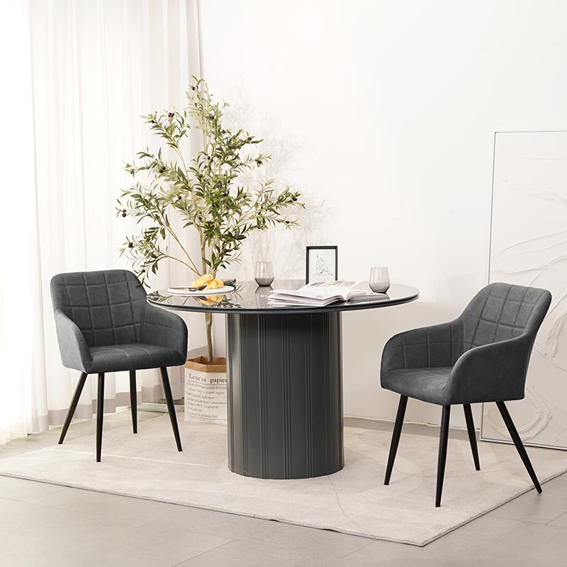 ofcasa, Frazer dining chairs, dark grey dining chairs, faux leather dining chairs, chairs for sale, comfy chair, cheap dining chairs, dark grey office chair, dark grey dining room chairs, armchair, dark grey armchair, ofcasafurniture, ofcasachairs, ofcasa discount, ofcasa dining chairs, ofcasa uk