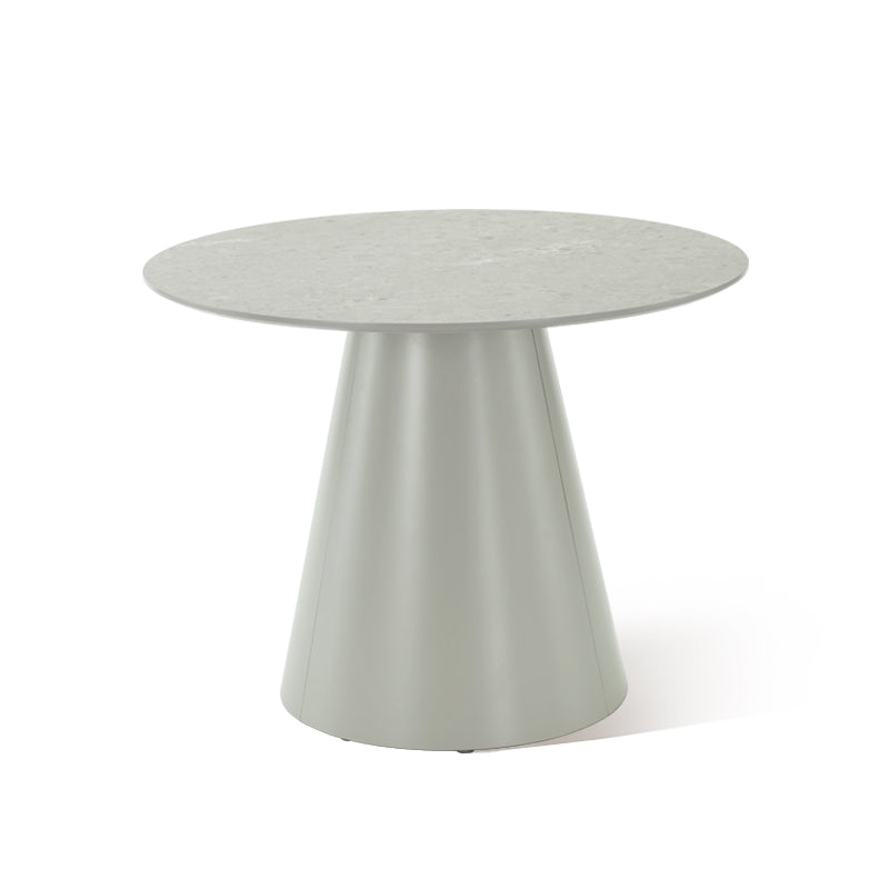 Elowen Round Dining Table [Grey] [100 cm]