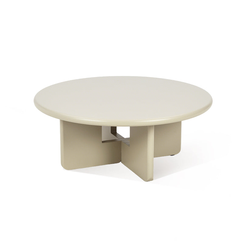 Aine Round Coffee Table [Beige] [80 cm]