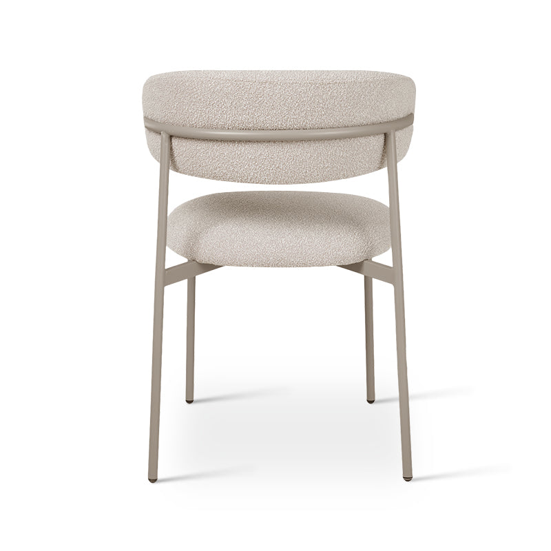 Zahra Dining Chairs [Set of 2] [Boucle Fabric][⌀ 1.9 cm]